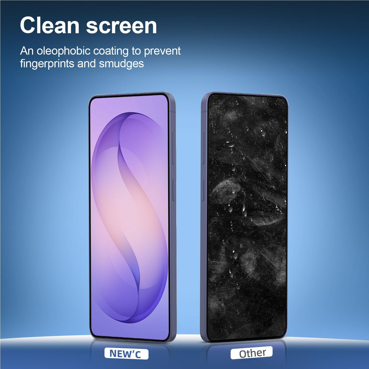 NEW'C for Samsung Galaxy S23 6.1" (SM-S911),Screen Protector Tempered Glass