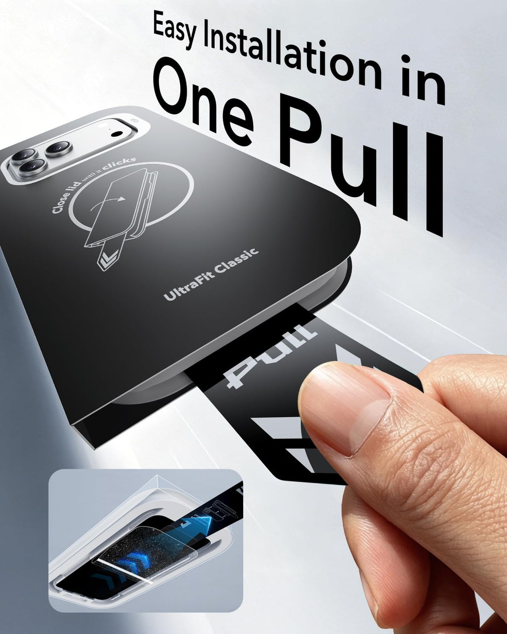ESR 3 Pack for iPhone 17 Pro Screen Protector, Classic