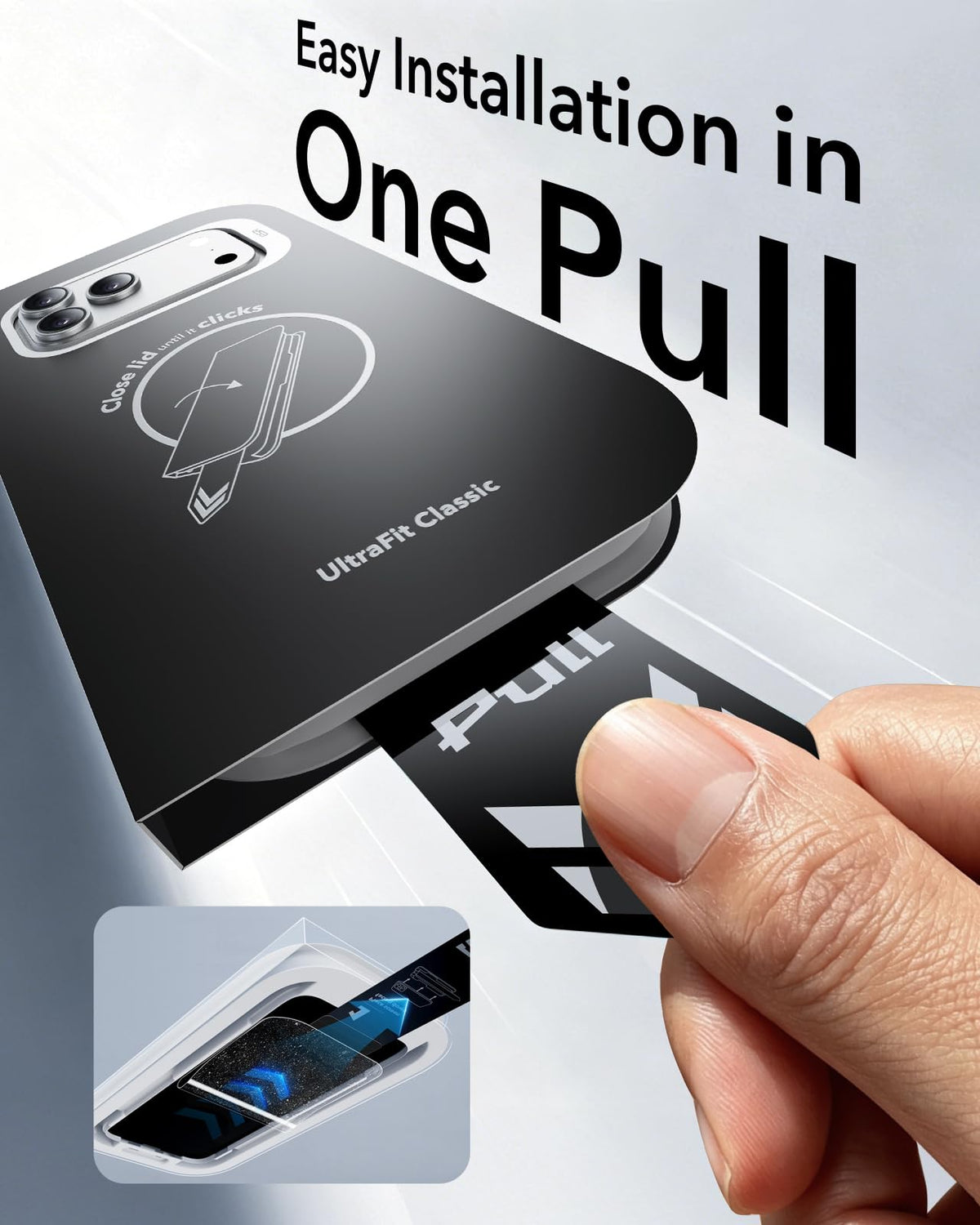 ESR 3 Pack for iPhone 17 Pro Screen Protector, Classic