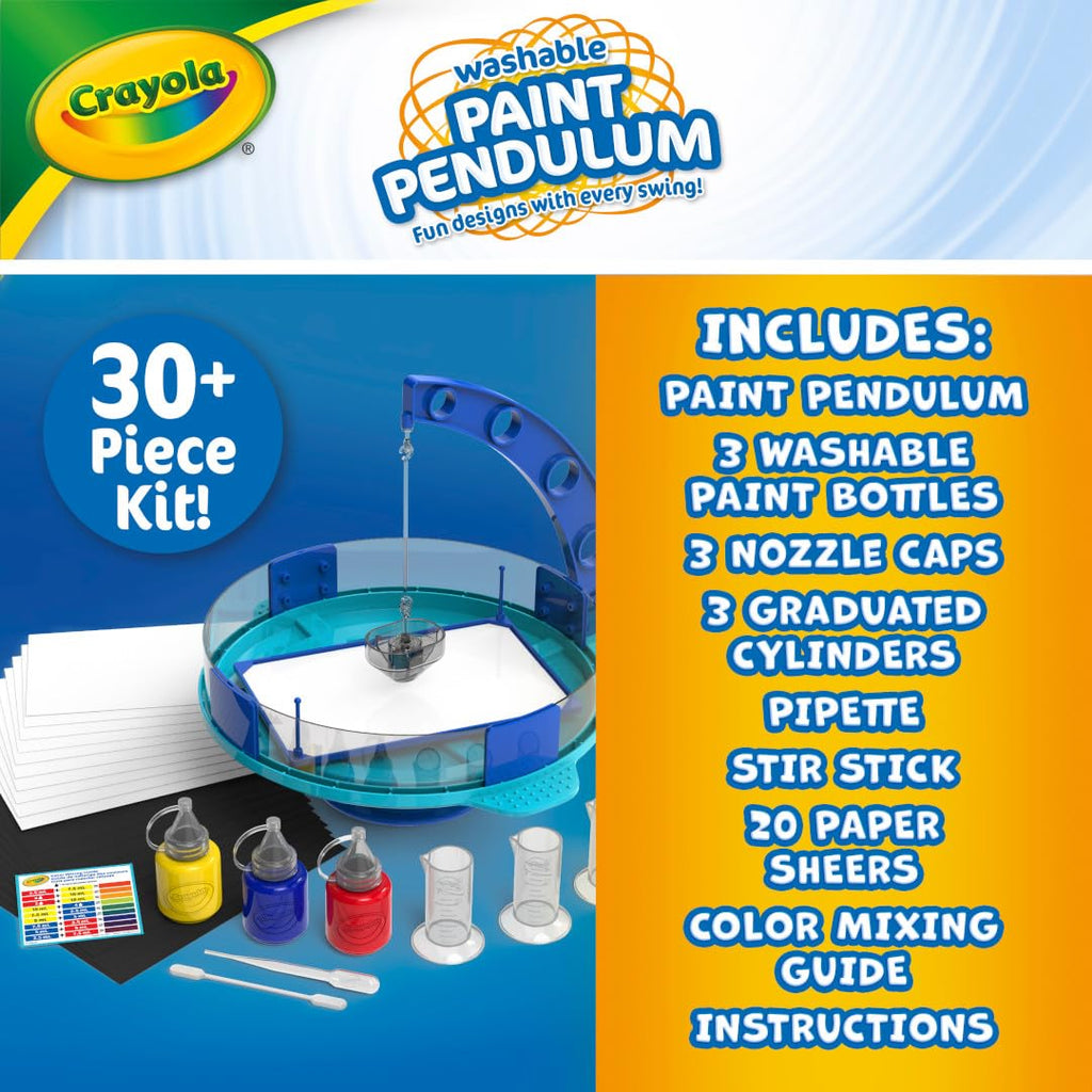 Crayola Washable Kids Paint Set (12ct), School Supplies for Kids, Classic and Glitter Paint, Classroom Essentials, Toddler Painting Kit, Ages 3+ [Amazon Exclusive]