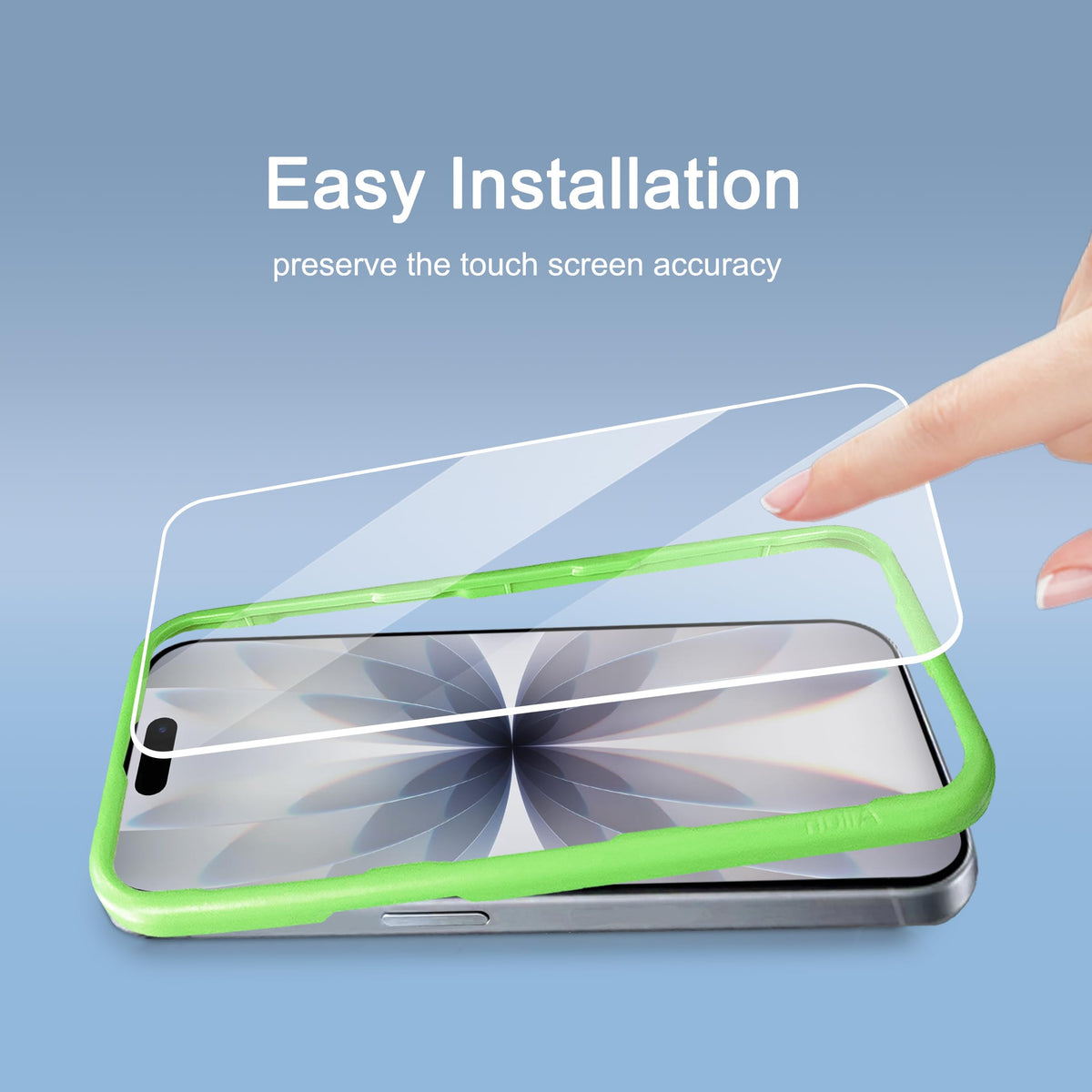 Ailun Screen Protector + Camera Lens Protector for iPhone 16, 3+3 Pack