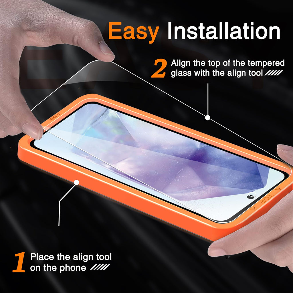 Wiaocit Tempered Glass Screen Protector for Samsung Galaxy A17 5G