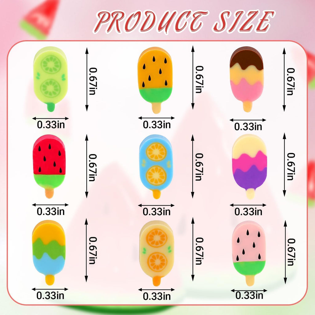 JUNEBRUSHS 150Pcs Fall Mini Erasers, Cute Thanksgiving Erasers Bulk