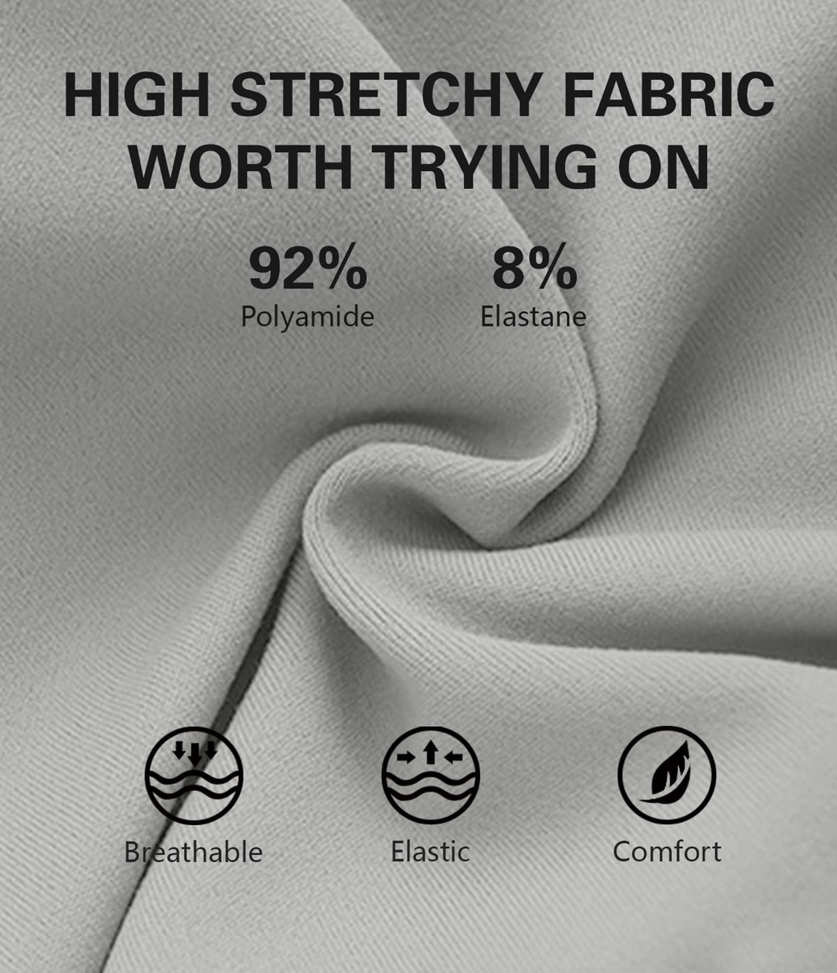 Comper Women's Sports Bra with Thin Straps Stretchy Wirefree Workout Bras Lightweight Workouts Bralette with Removable Pads