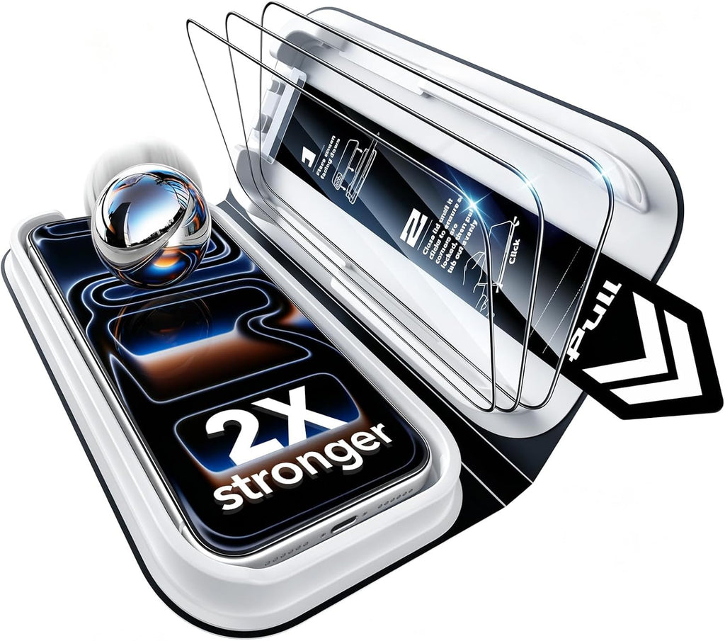 ESR 3 Pack for iPhone 17 Pro Screen Protector, Classic
