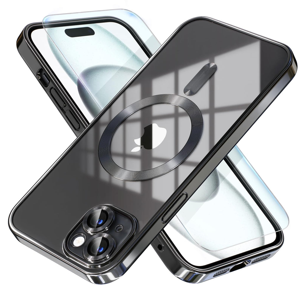 Misea Magnetic for iPhone 17 Case Compatible with MagSafe Light Blue