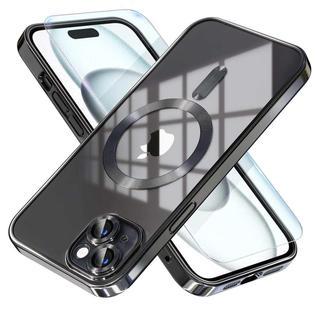 Misea Magnetic for iPhone 17 Case Compatible with MagSafe Light Blue