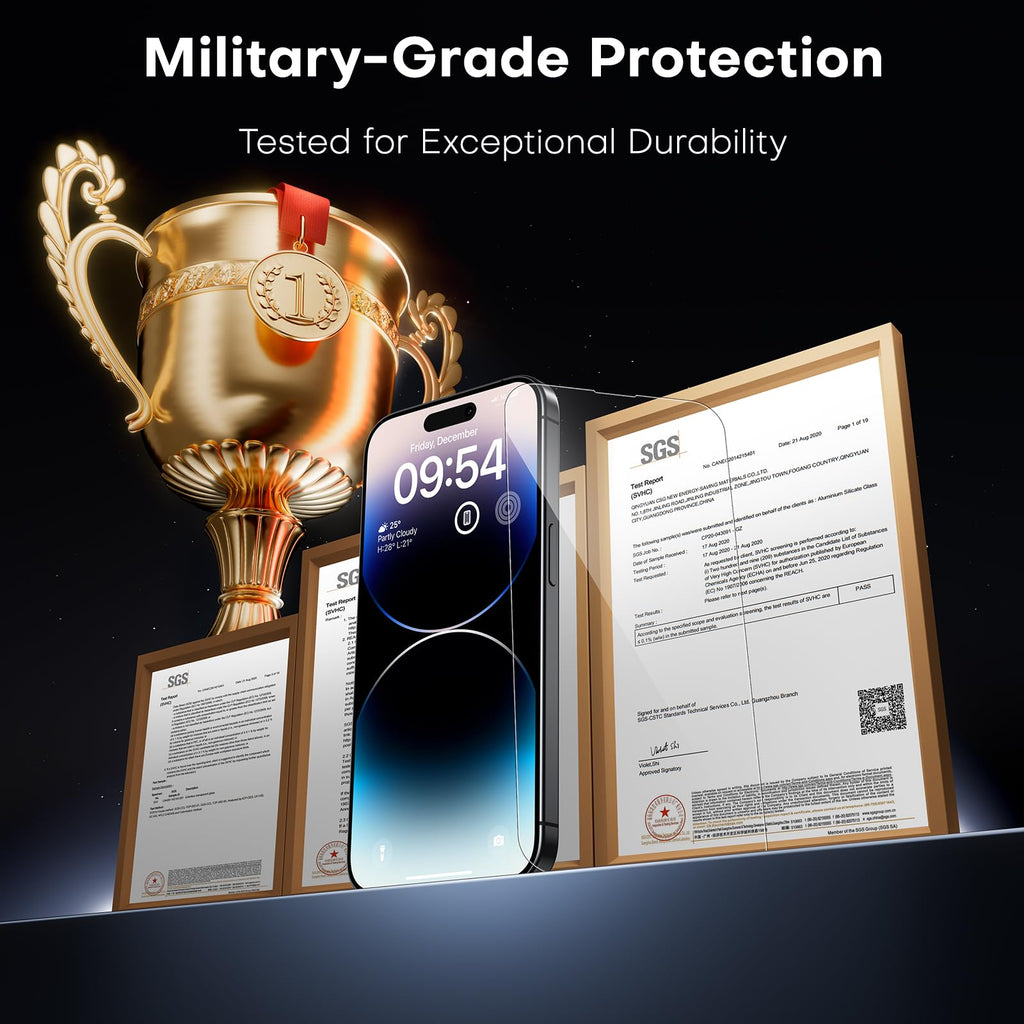 TAURI 2 Pack for Samsung Galaxy Z Fold 8 Ultra Screen Protector Clear