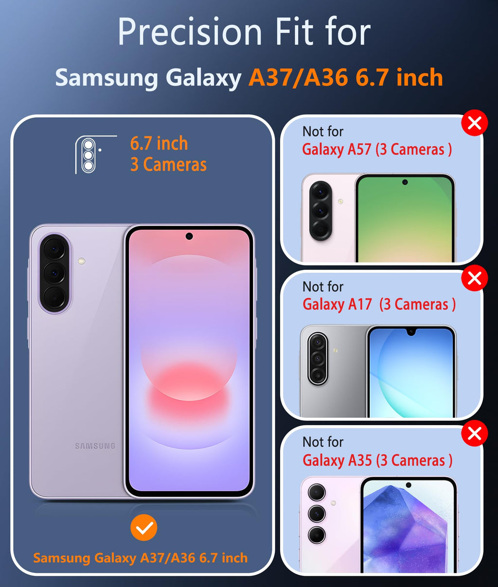 FNTCASE for Moto G-Power-5G-2026/2025 Clear Case with Screen Protector