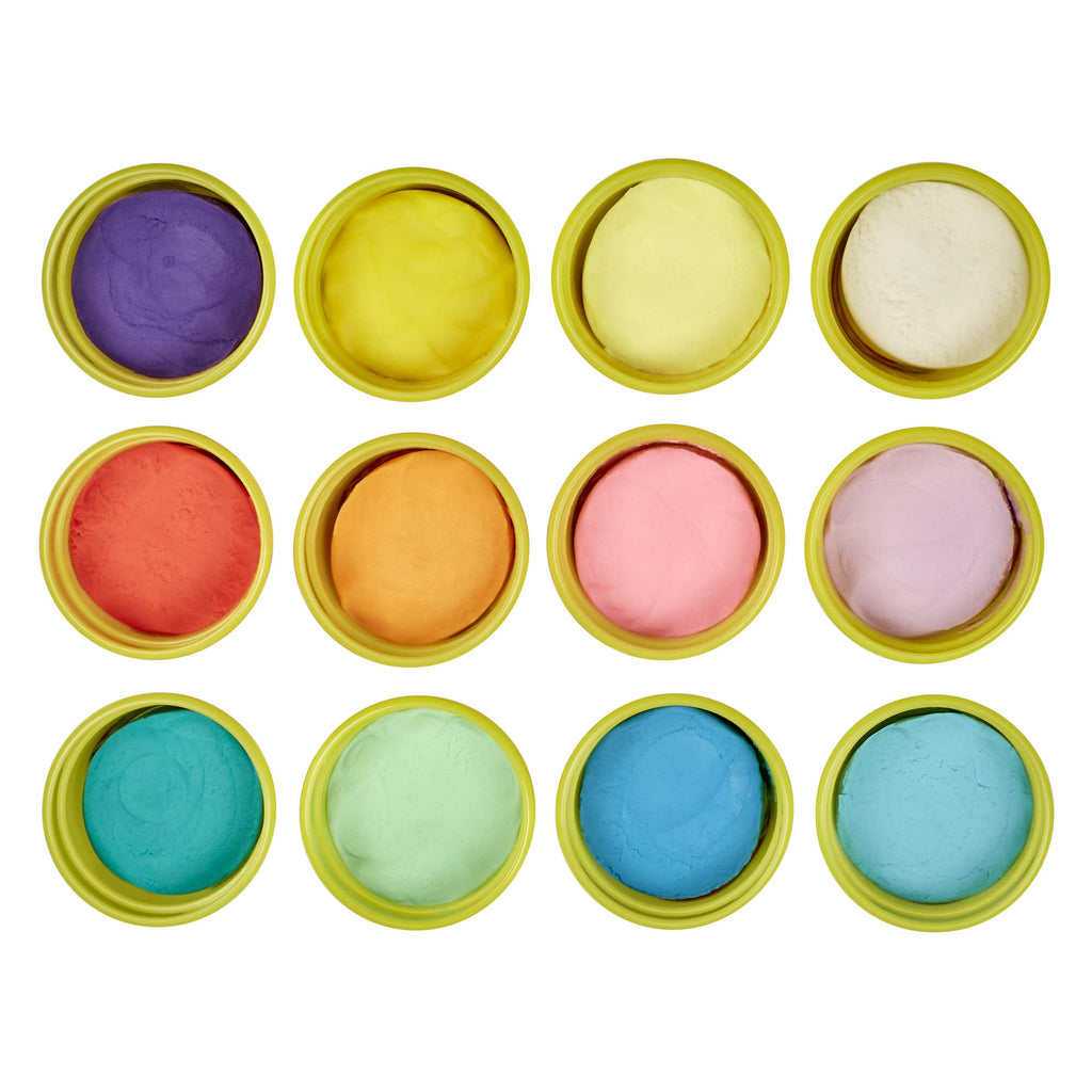 Play-Doh Jewel Colors Bulk 12-Pack of 4-Ounce Cans