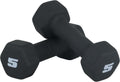 CAP Neoprene Dumbbell Pairs & Sets, Non-Slip Grip, Hex Design