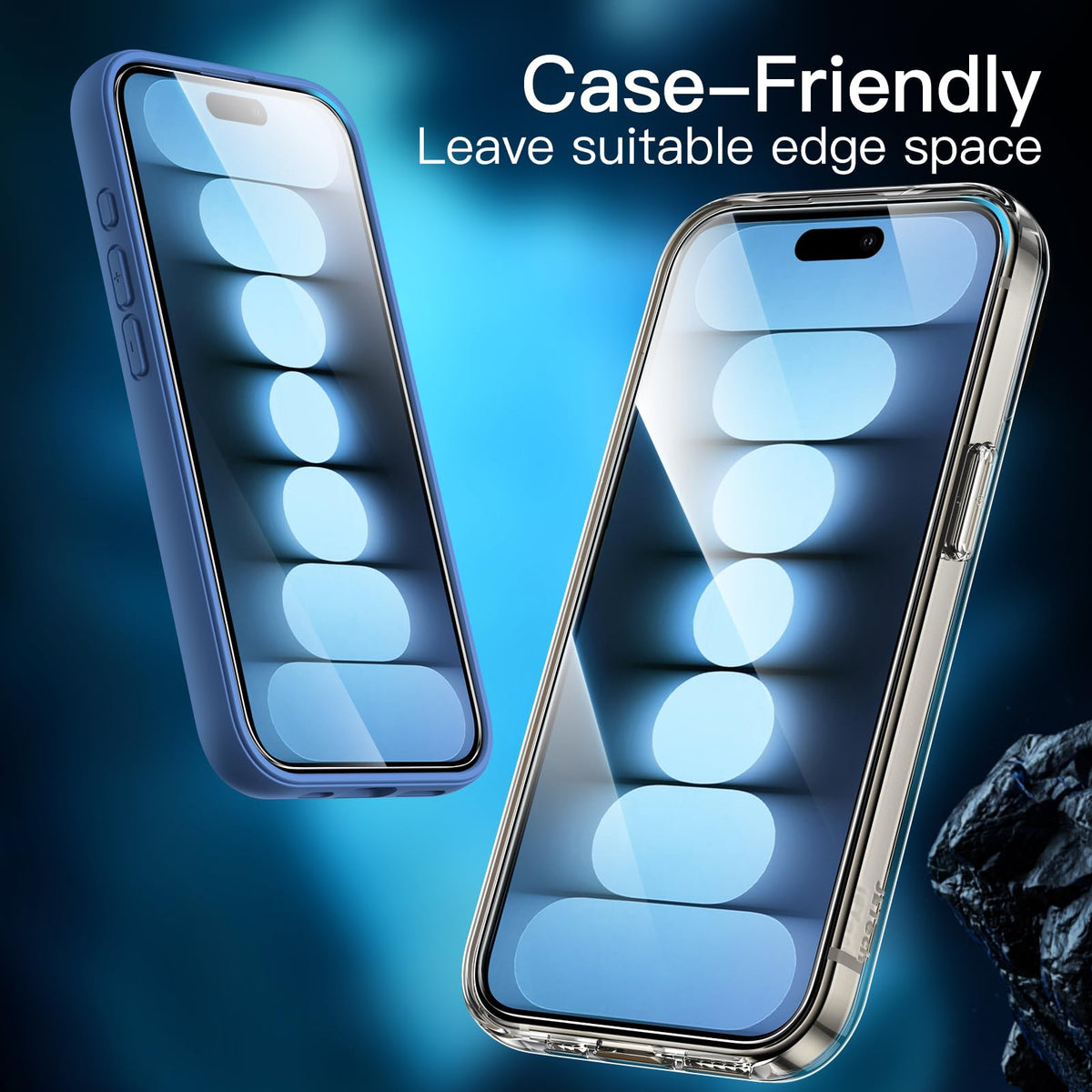 JETech Screen Protector for iPhone 18 Pro Max/17 Pro Max, 3-Pack