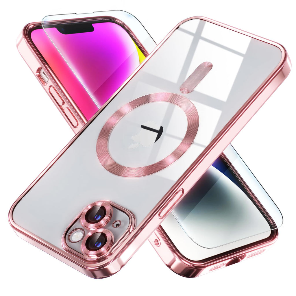 Misea Magnetic for iPhone 17 Case Compatible with MagSafe Light Blue