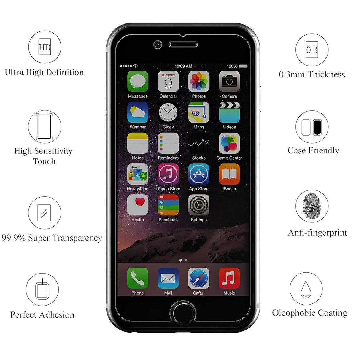 Ailun Privacy Screen Protector iPhone 17e/16e/14/13/13 Pro, 2 Pack