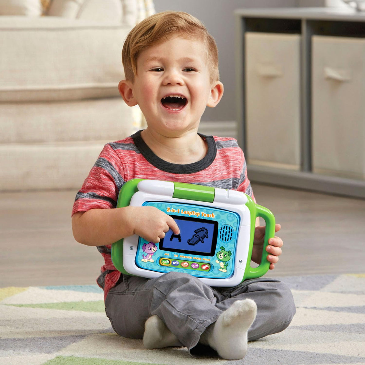 LeapFrog 2-in-1 LeapTop Touch, Pink