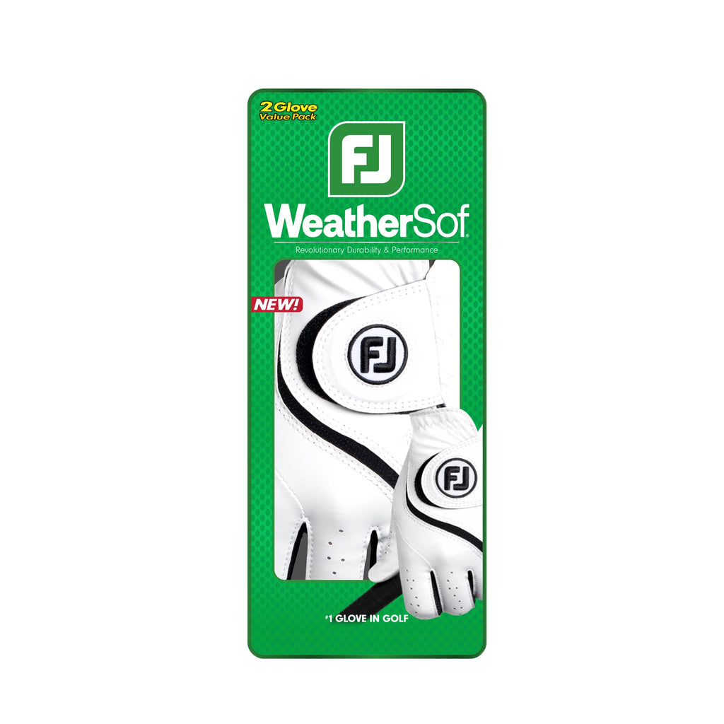 FootJoy Men's WeatherSof 2-Pack Golf Glove