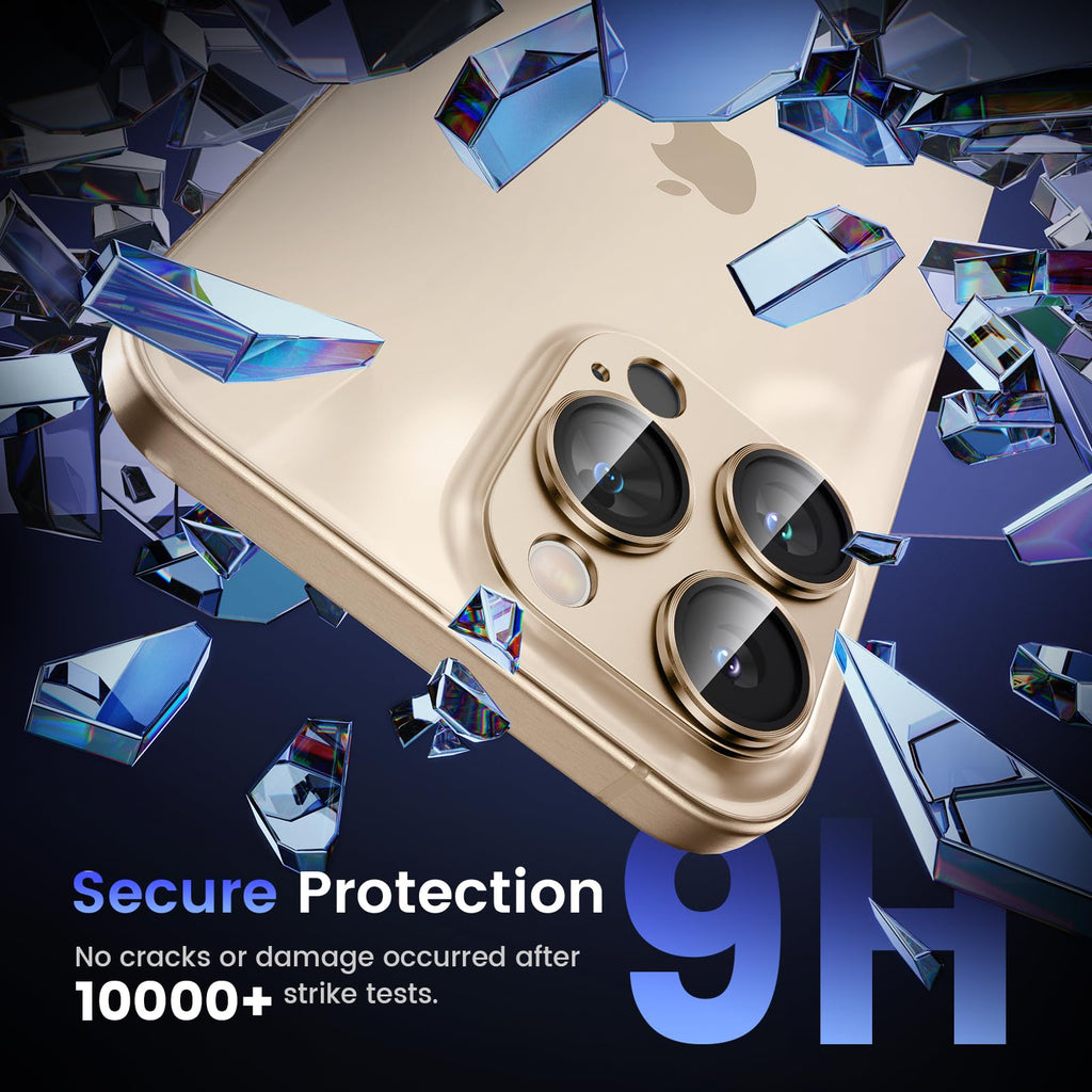 Tensea for iPhone 16 Pro Max/16 Pro/14 Pro Max/14 Pro Camera Lens Protector