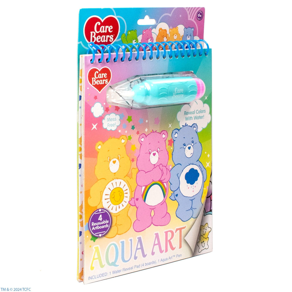 Horizon Group USA Bluey Aqua Art - Reusable Water Reveal Activity Pages With Water Pen for No-Mess Drawing and Coloring