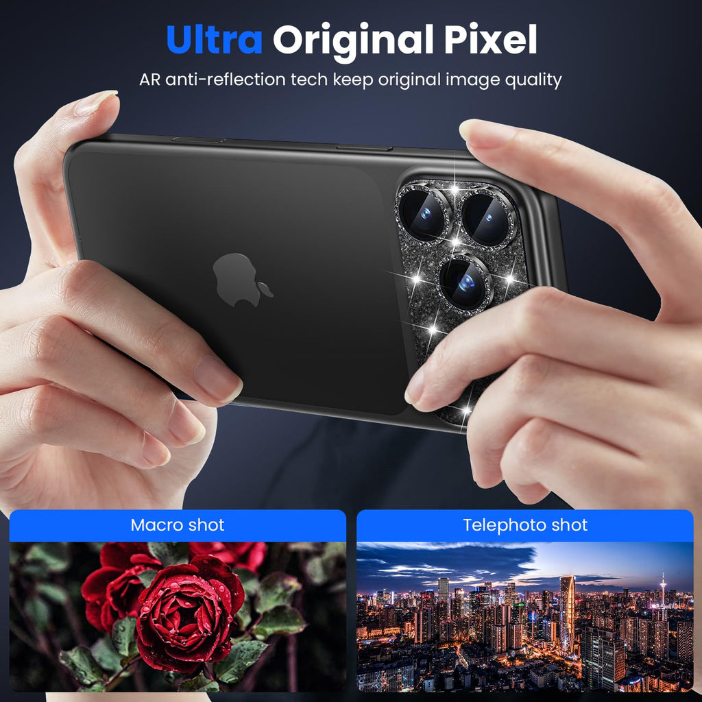 WSKEN for iPhone 17 Pro Max Camera Lens Protector - Military Grade Design