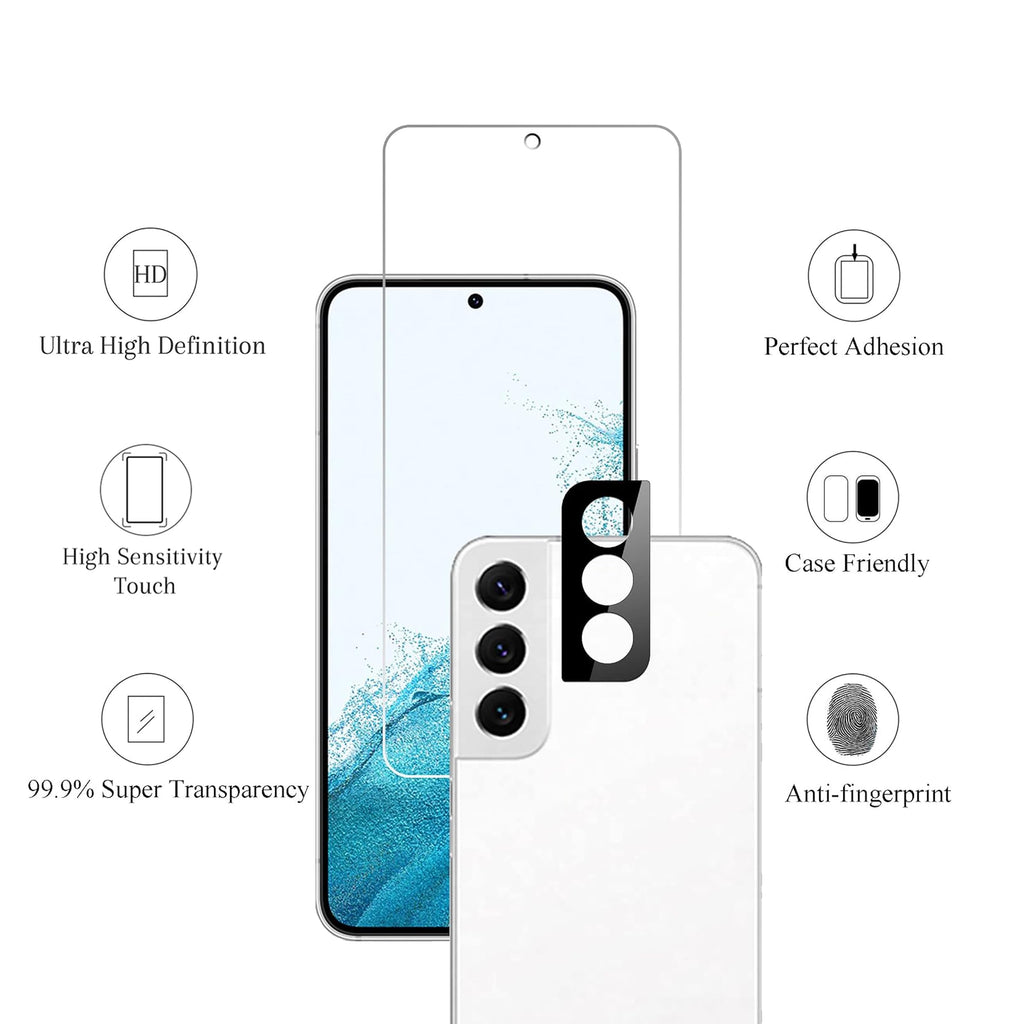 Ailun Screen Protector + Camera Lens Protector for Galaxy S24+ / S24 Plus
