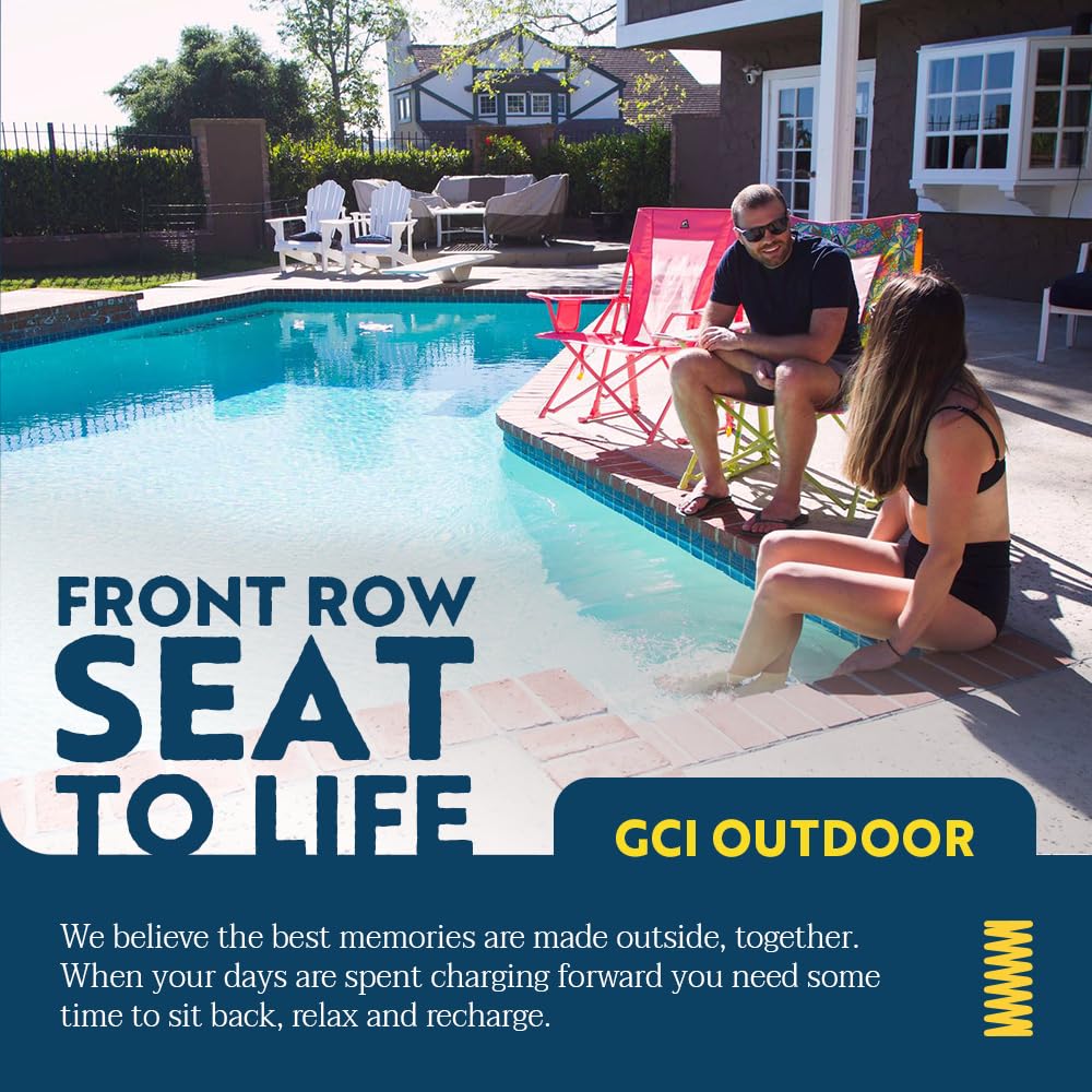 GCI Outdoor Comfort Pro Rocker Camping Chair - Indigo Blue