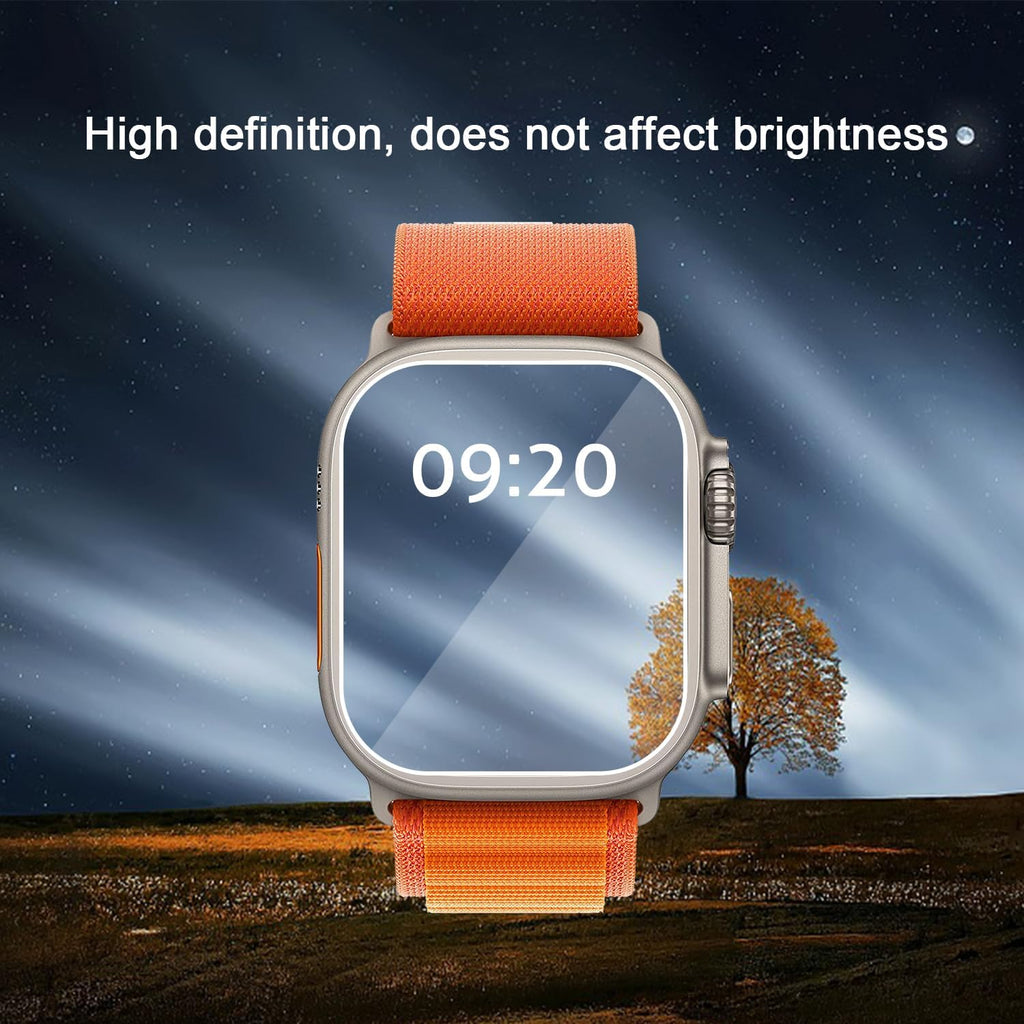 Ailun 3 Pack Screen Protector for Apple Watch Ultra 4/3/2/Ultra [Clear]