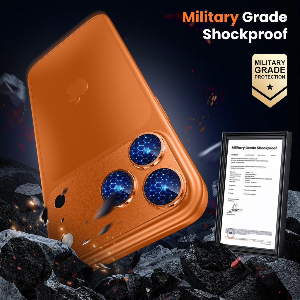 WSKEN for iPhone 17 Pro Max Camera Lens Protector - Military Grade Design