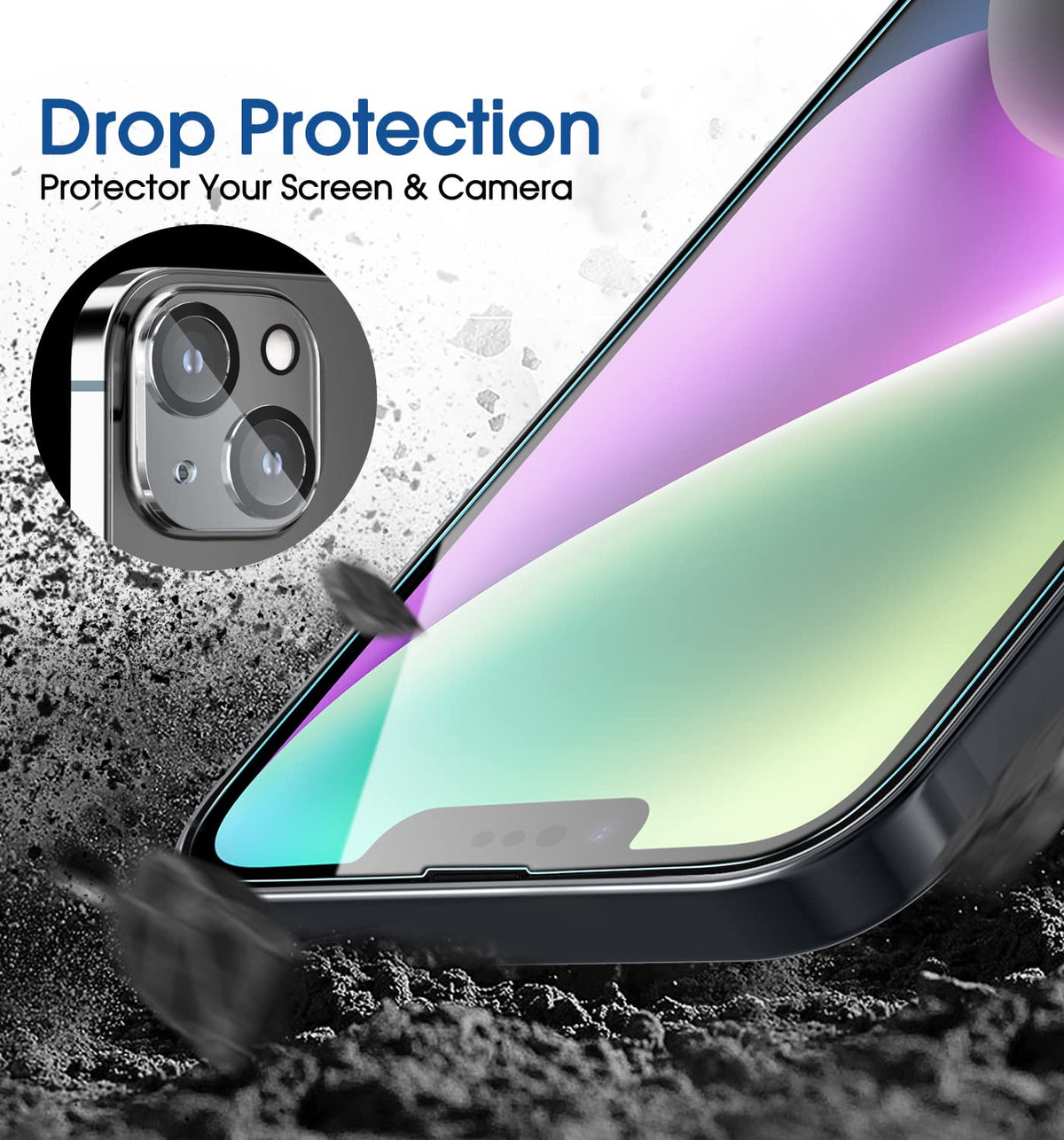 amFilm OneTouch for iPhone 18 Pro Max 6.9'' Screen Protector Tempered Glass