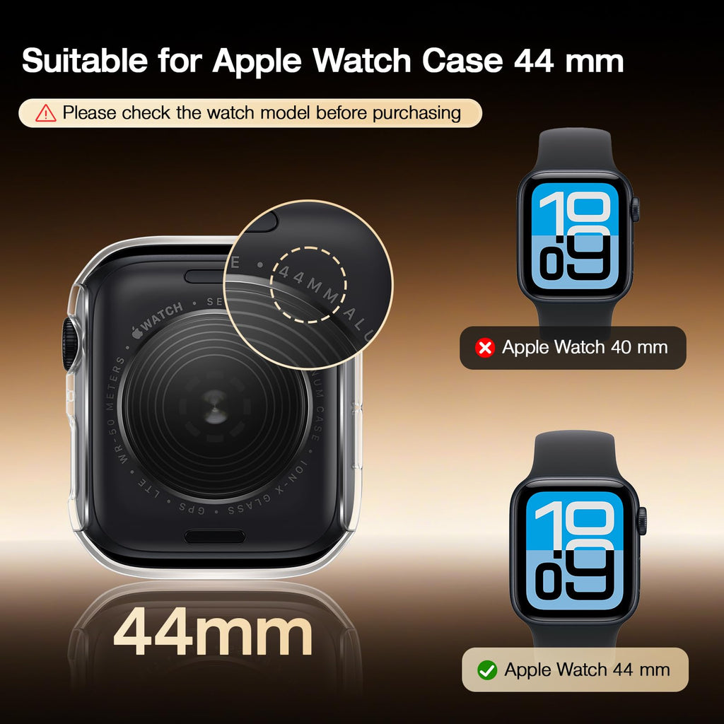 LK 6Pcs for Apple Watch Series 12/Series 11/Series 10 46mm Screen Protector