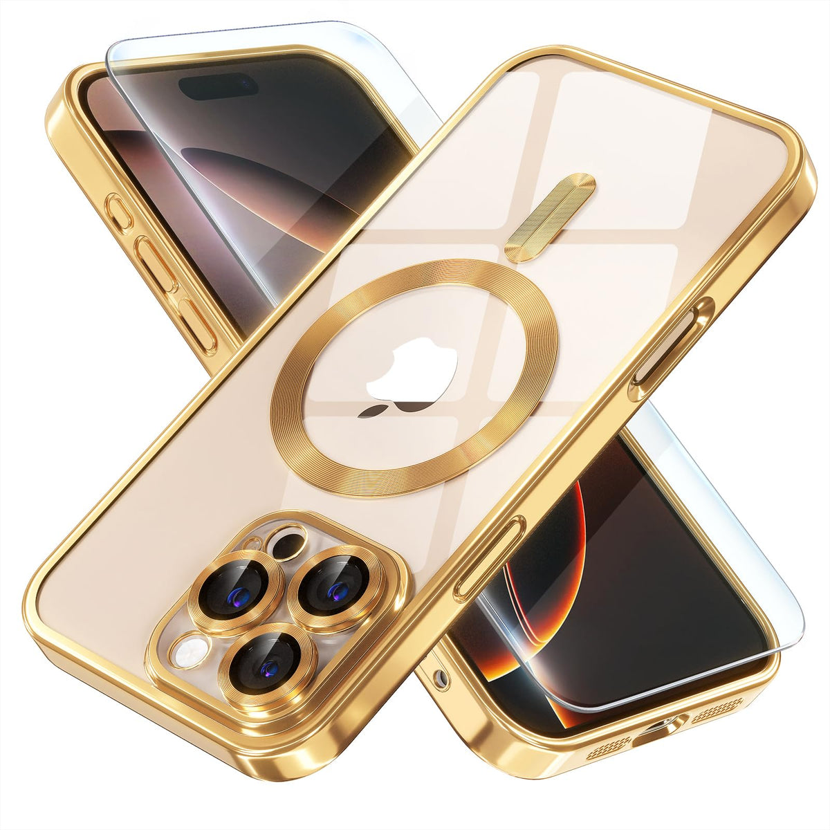 Misea Magnetic for iPhone 17 Case Compatible with MagSafe Light Blue