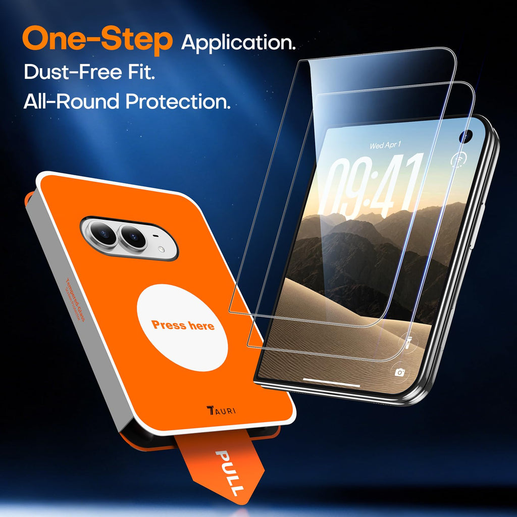 TAURI 2 Pack for Samsung Galaxy Z Fold 8 Ultra Screen Protector Clear