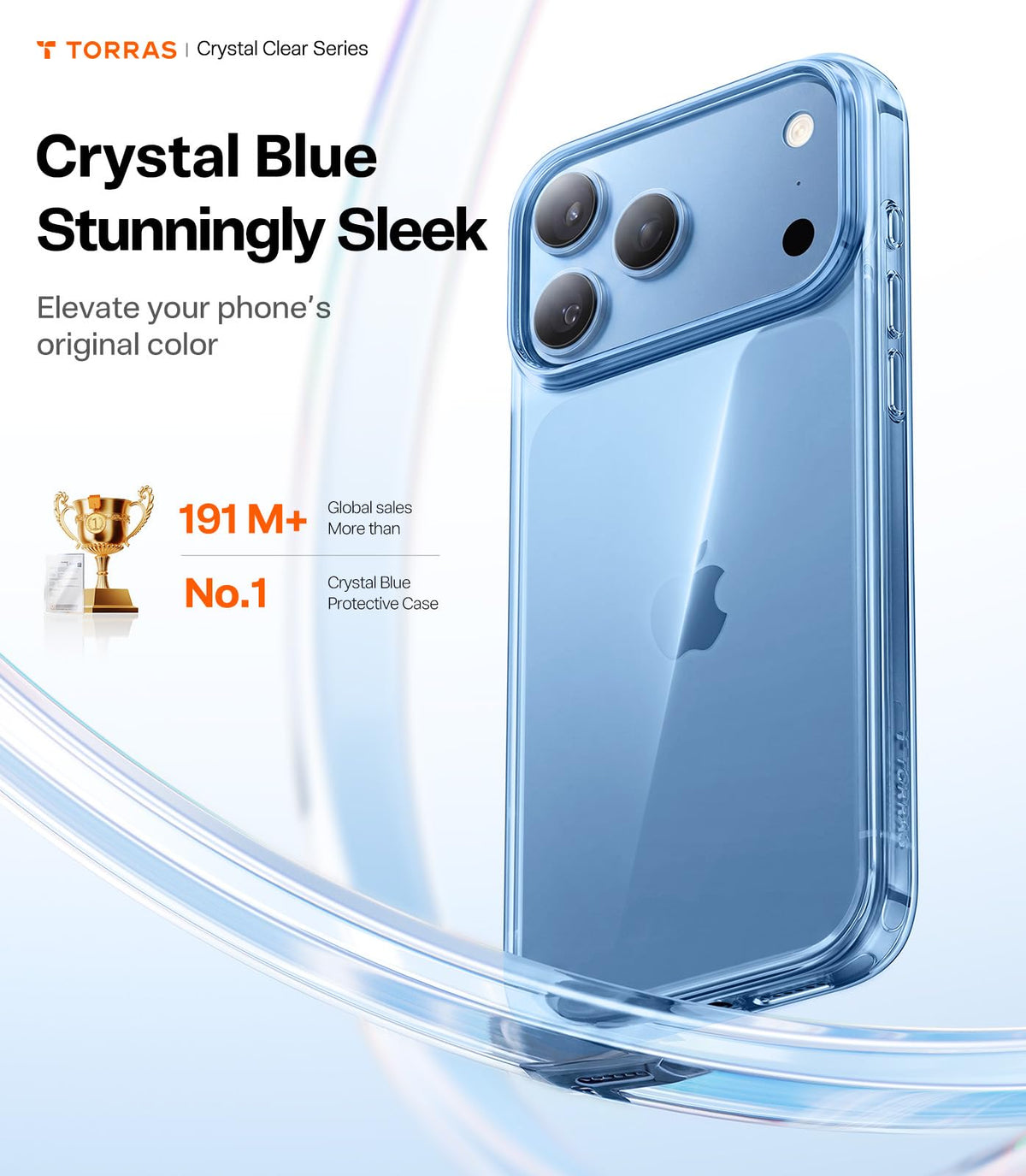 TORRAS for iPhone 14 Pro Max Case, Anti-Yellowing, Crystal Clear