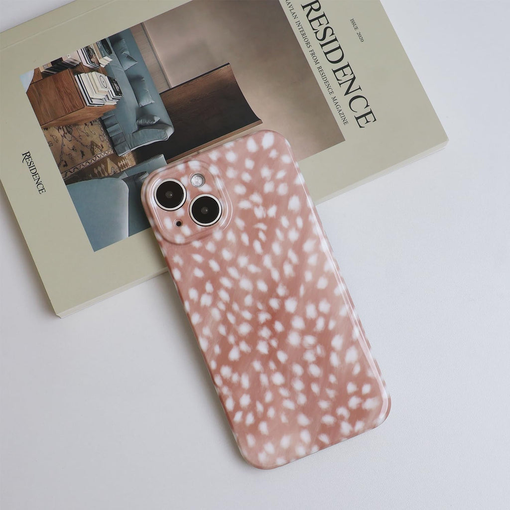 Cute Phone Case for iPhone 16 Pro Case Cheetah Leopard Print