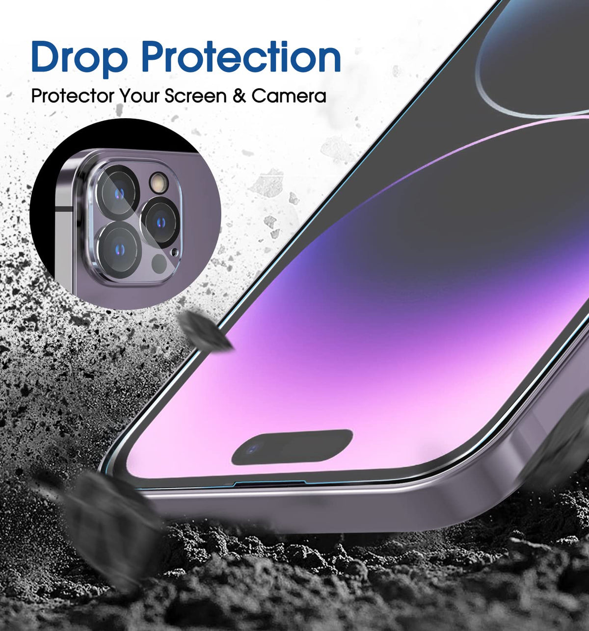 amFilm OneTouch for iPhone 18 Pro Max 6.9'' Screen Protector Tempered Glass