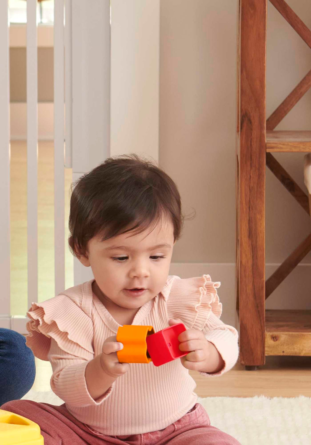 Fisher-Price Baby’s First BlocksToy Set, Navy Fawn