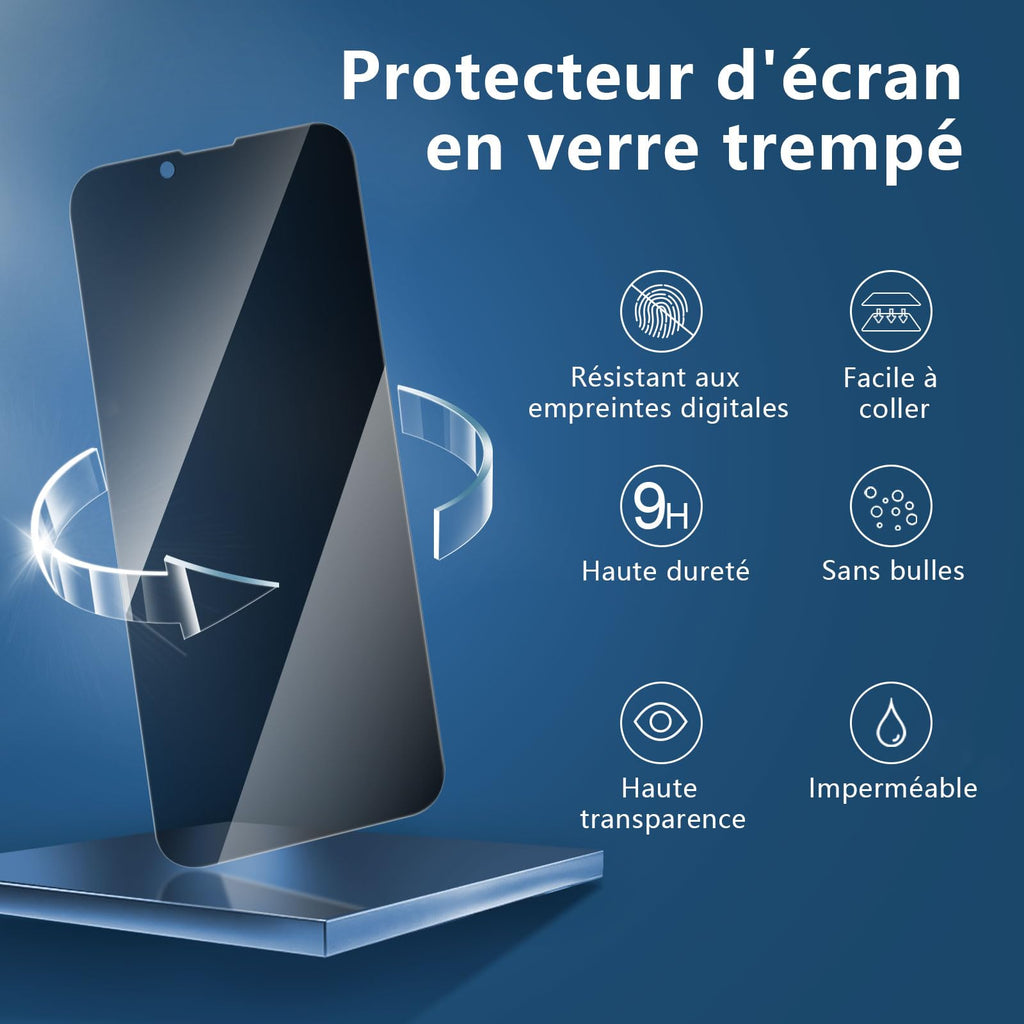 NEW'C for iPhone 16, iPhone 15 Screen Protector Installation Tool Included
