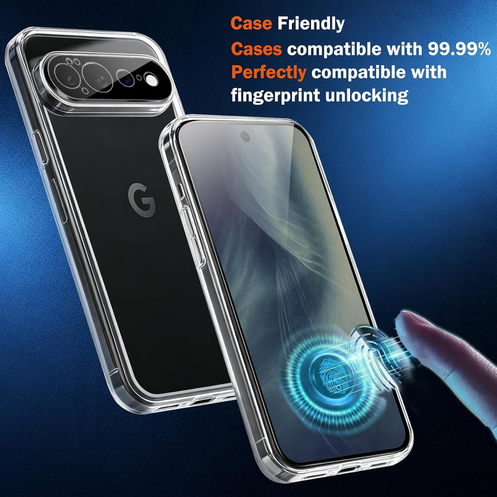 Ferilinso 3 Pack Privacy Screen Protector for iPhone Duo, Tempered Glass