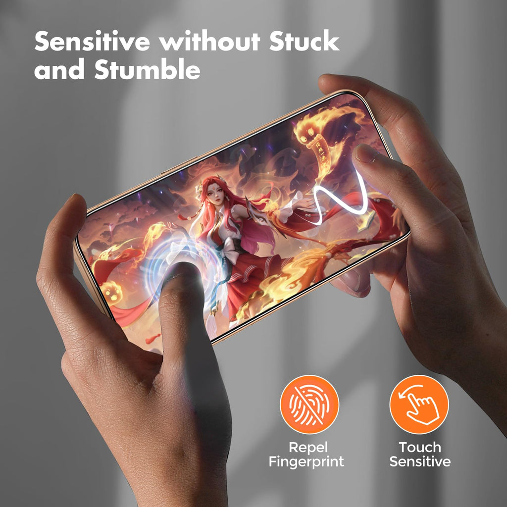 UNBREAKcable 3-Pack Screen Protector for iPhone 16 Pro Max, Full Coverage
