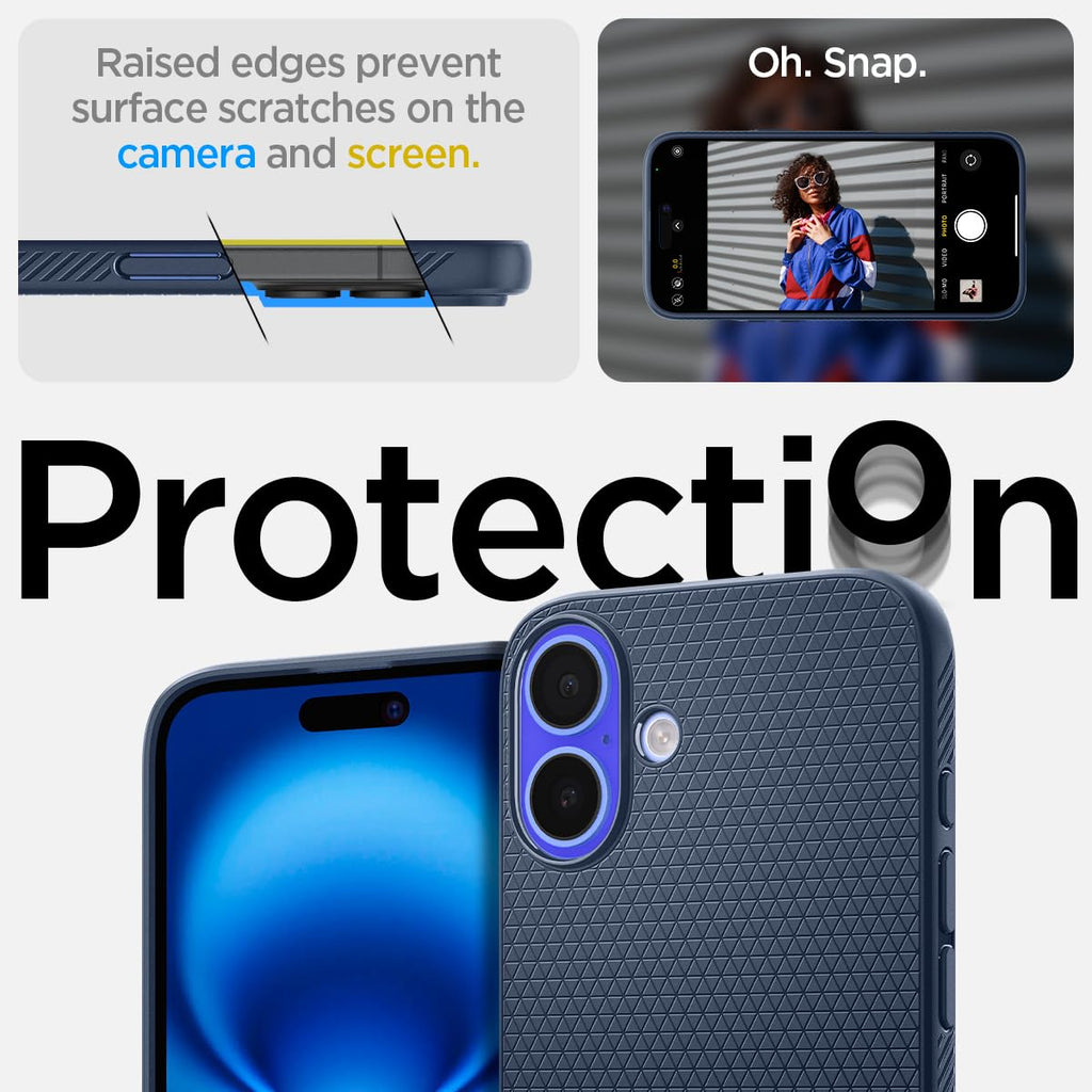 Spigen Liquid Air Designed for iPhone 13 Pro Max Case (2021) - Matte Black