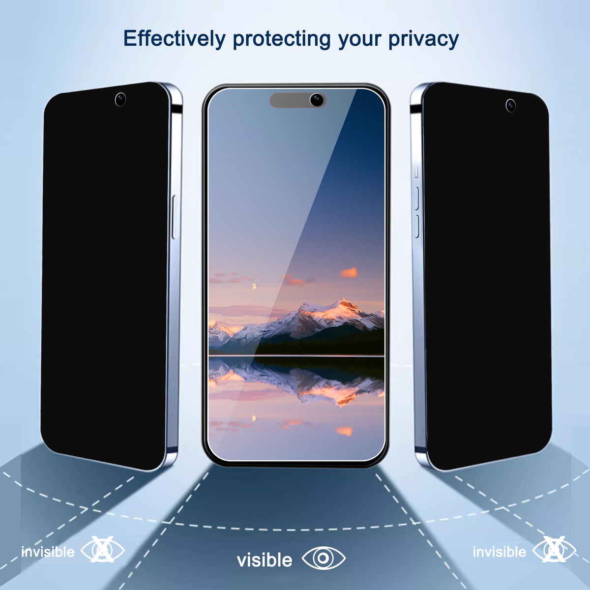 Ailun Privacy Screen Protector iPhone 17e/16e/14/13/13 Pro, 2 Pack