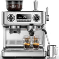 Kismile 20 Bar Dual Boiler Espresso Machine with Grinder & Milk Steamer