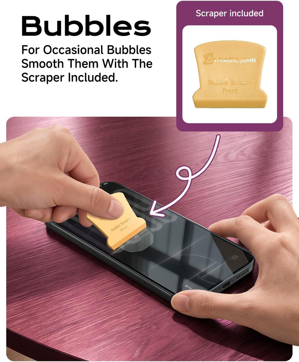 MAGIC JOHN Privacy 2Pack Galaxy S25 Plus Screen Protector