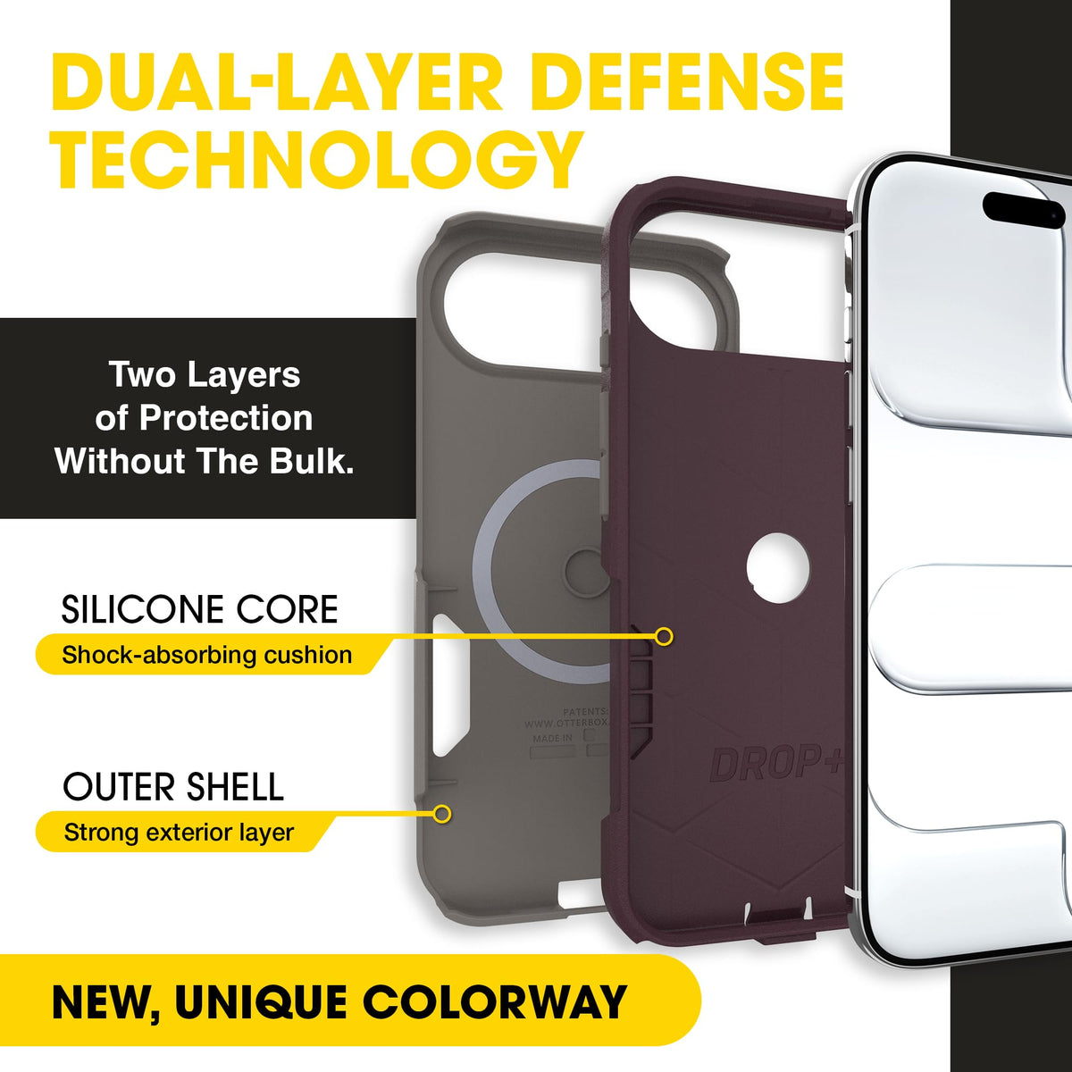 OtterBox iPhone 18/17 Pro Commuter Series Case - Black