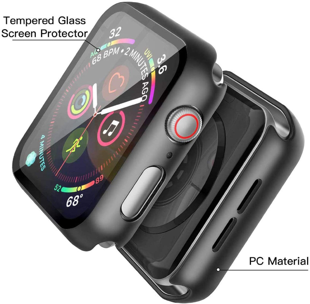 Misxi Case with Screen Protector for 38mm Apple Watch Series 3/2