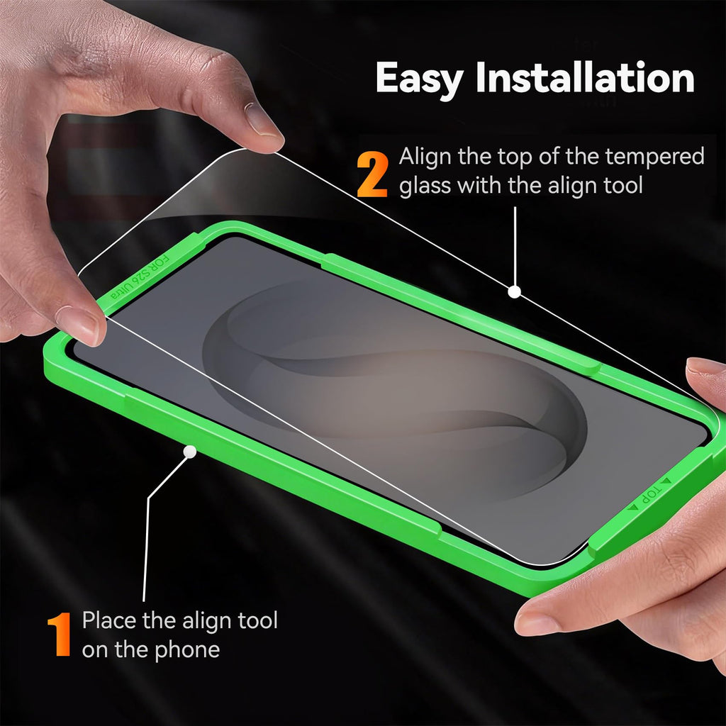 Wiaocit Tempered Glass Screen Protector for Samsung Galaxy A17 5G