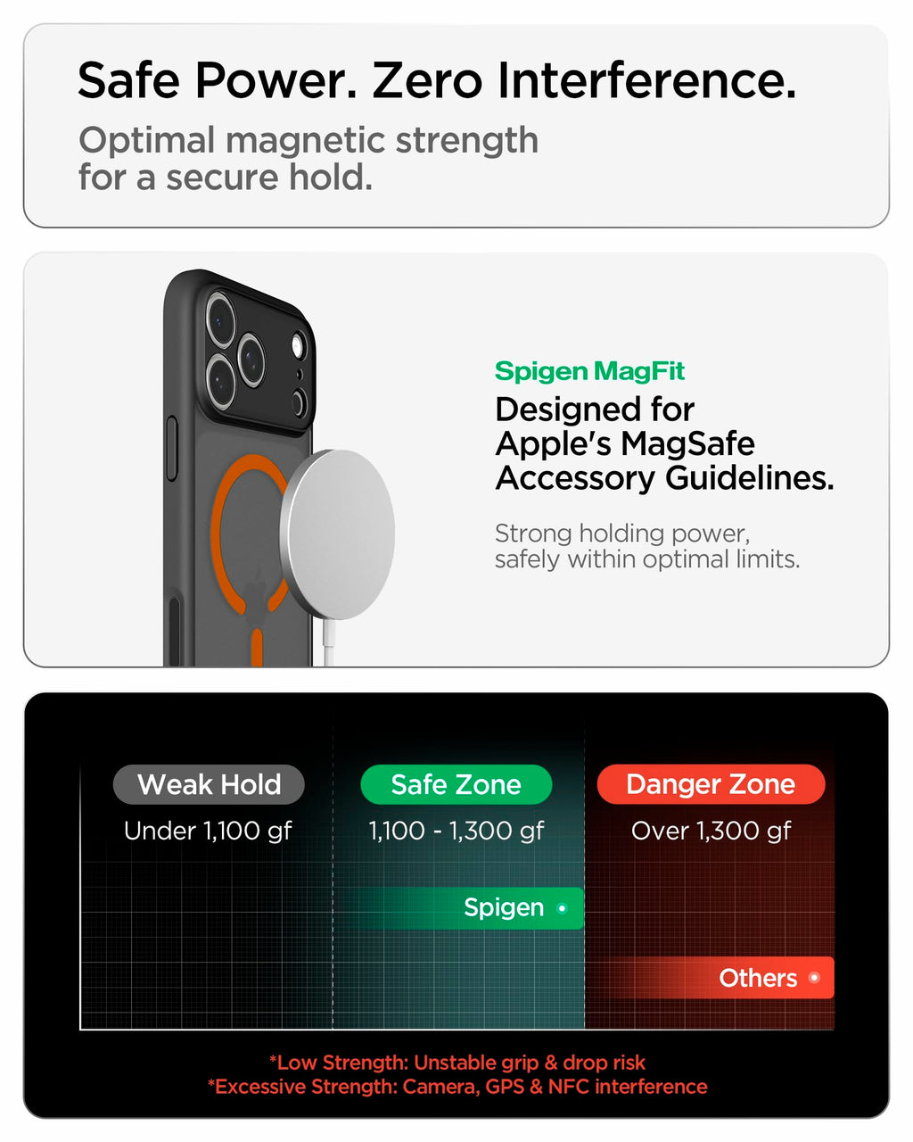 Spigen Ultra Hybrid MagFit for iPhone 17 Pro / 18 Pro Case, Frost Black