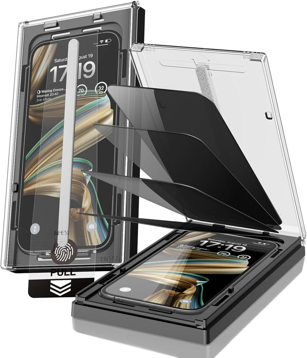 EZ-GLAZ-4 Pack for iPhone 17 Pro Max Screen Protector (6.9") HD Clear