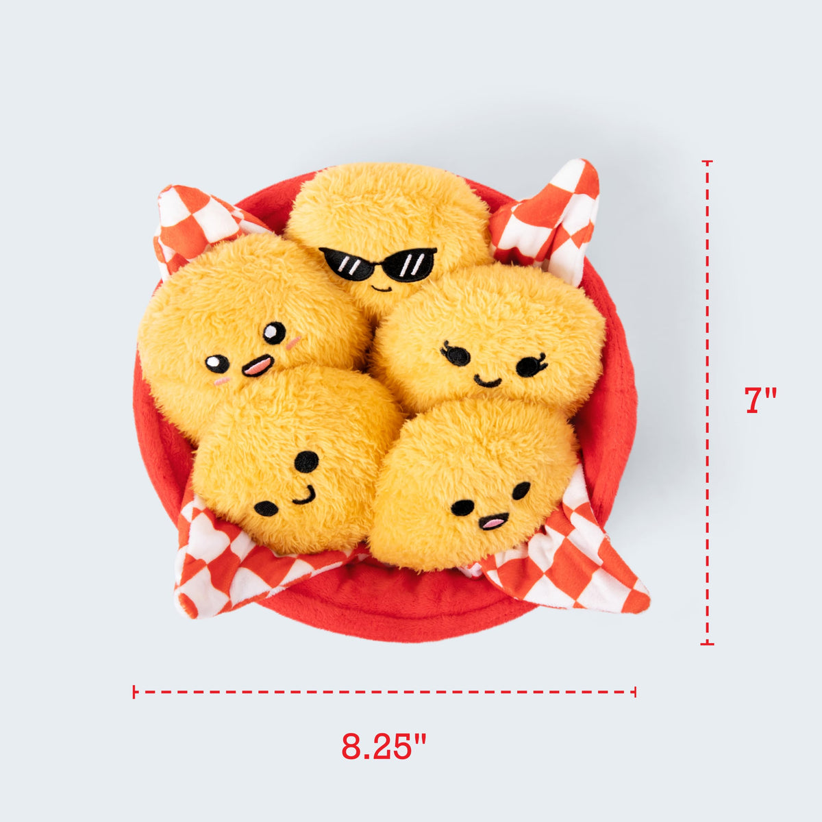 Emotional Support Dino Nuggies, Cuddly Dinosaur Toys by Relatable