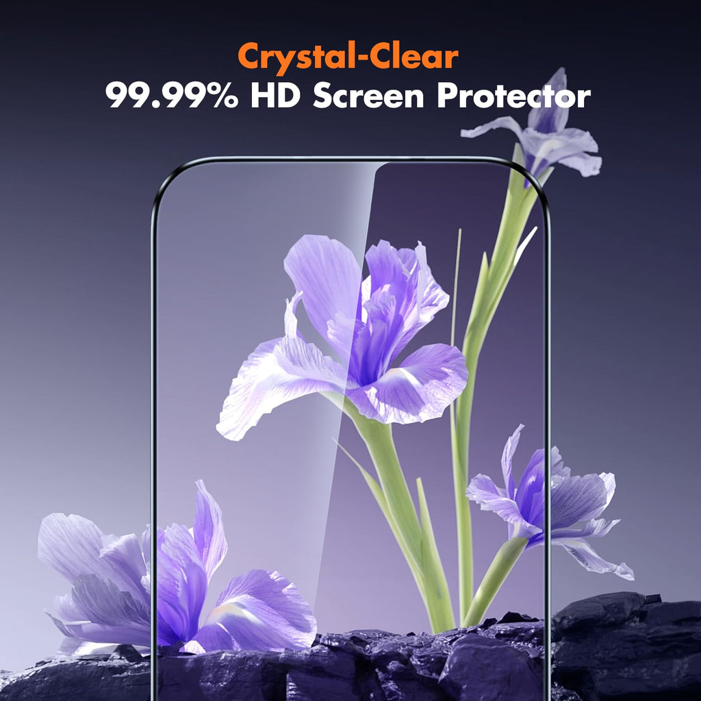 UNBREAKcable 3-Pack Screen Protector for iPhone 16 Pro Max, Full Coverage