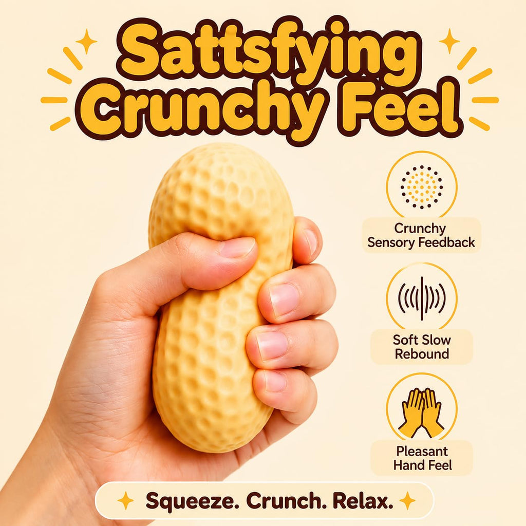 Crunchy Mango Squishies ASMR Toy, Bead Filled Realistic Bar Stress Ball